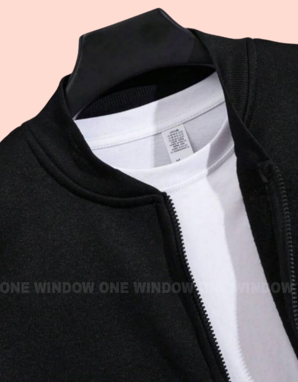 🔥 *2 Pcs Men's Fleece Plain Zipper Track Suit !* 🔥